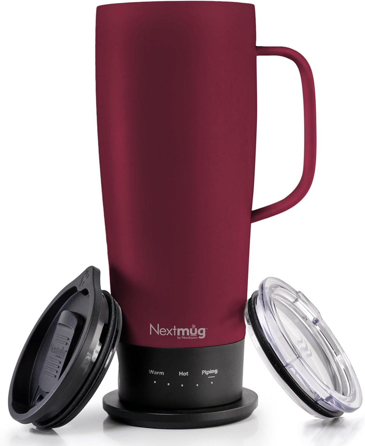 Nextmug Go - Temperature-Controlled, Self-Heating Travel Mug