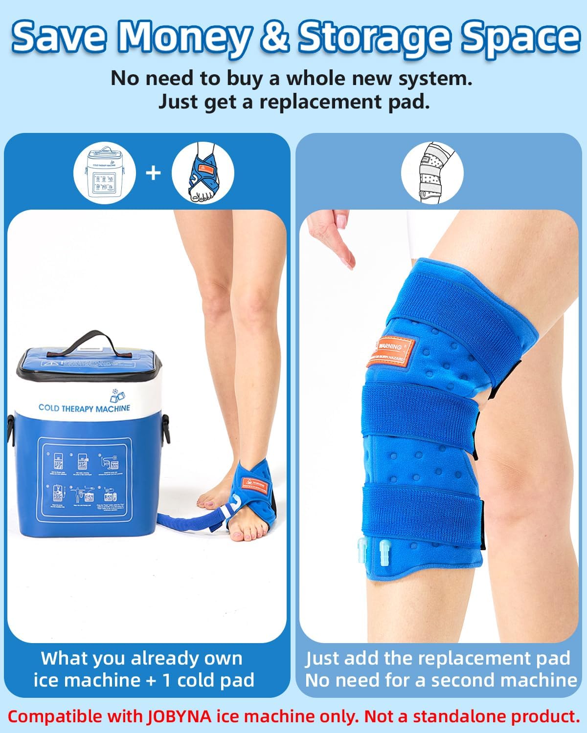 Cold Therapy Machine for Elbow, Ice Machine for Tennis Elbow&Post-Surgery Recovery, Cryotherapy Device with Temp Display & 3 Flow Modes, Adjustable Elbow Wrap for Arthritis, Bursitis, Swelling Relief