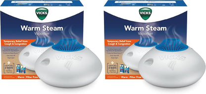 Vicks Warm Steam Vaporizer & Humidifier for Small and Medium Rooms