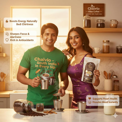 Chaivio Masala Chai Tea Latte, Unsweetened Instant Powder, Authentic Chai-with Natural Ingredients, No Preservatives, Tea Powder, Quick and Healthy Chai(1 lb)