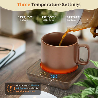 VOBAGA Mug Warmer& Coffee Mug Warmer for Office Desk
