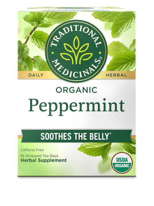 Traditional Medicinals Organic Peppermint, 16 Tea Bags