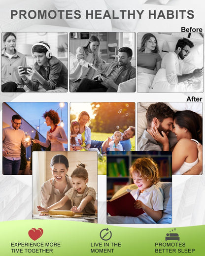 Timed Lock Box with Timer | Phone Lock Box for Self-Control, Charge While Locked | Safe cellphone storage locker Unplug from Phones,Video Games & Snacks | reduce Screen Time for Kids, Students & Adult