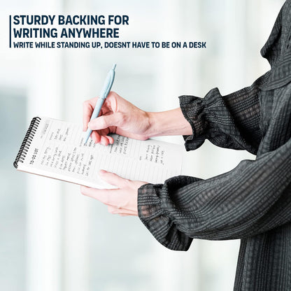 Weekly Planner Pad: To Do List Desk Notepad with Multiple Sections - 8.5x11" 52 Sheets - Undated Tear Off Notebook Calendar - Habit Planning Tracker, Task Goal Checklist Organizer - Agenda Plan Pad