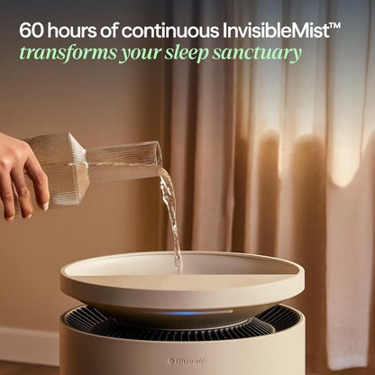 Blueair 2-in-1 Pro Air Purifier & Humidifier for Large Rooms, HEPASilent™ Removes 99.97% Allergens, Dust, Smoke, Up to 1,875 sq ft, Smart App, Skin-Hydration Mode, 360° InvisibleMist™