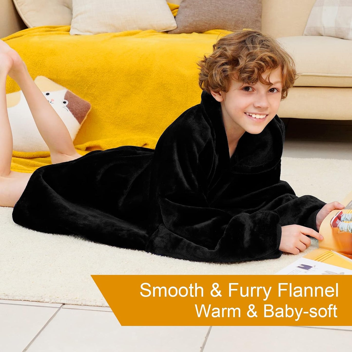 Aemicion Strawberry Blanket Hoodie,Oversized Sherpa Wearable Hooded Blanket,Warm Cozy Sweatshirt Gifts for Women Girls Adult