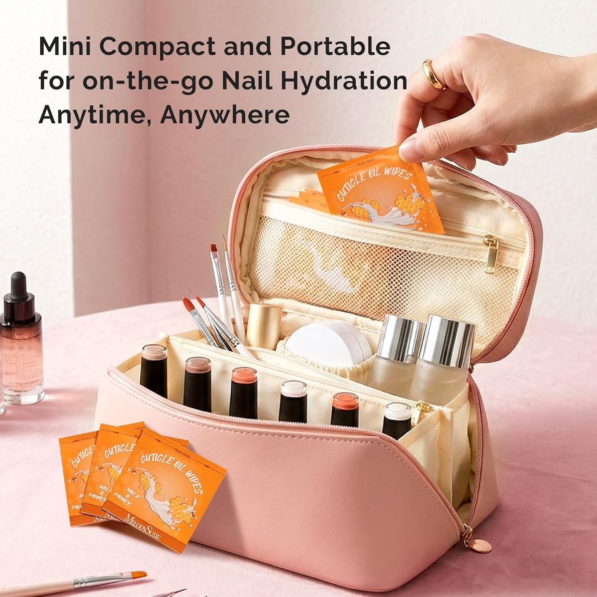 MelodySusie 16Pcs Professional Nail Buffer Kit,Nail Files and Buffers,Nail Buffer Block,Nail Brush, Nail File Buffers Kit for Natural Nails,DIY,Home Use,Salon（100/180 Grit）