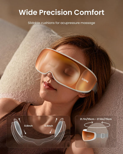 RENPHO Eyeris 3 Eye Massager with Heat and Cooling, Massaging Eye Mask