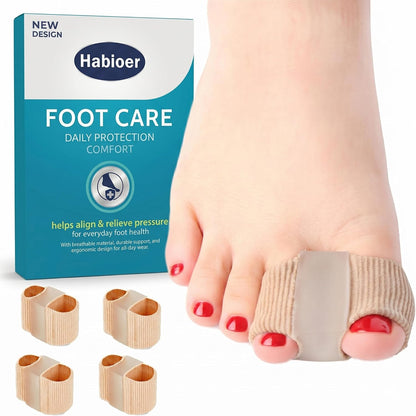 Bunion Corrector, Toe Separators for Women Men Big Toe, Breathable Toe Spacers, Bunion Correction(2PCS)