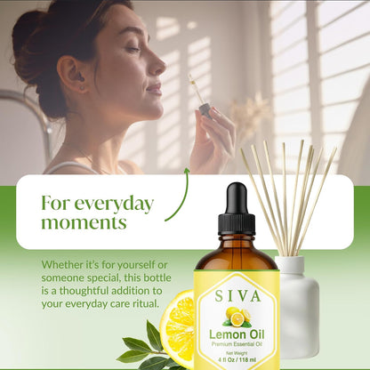 Siva Lavender Essential Oil, Huge Bottle, Large Size, 16 Fl Oz (473 ml)