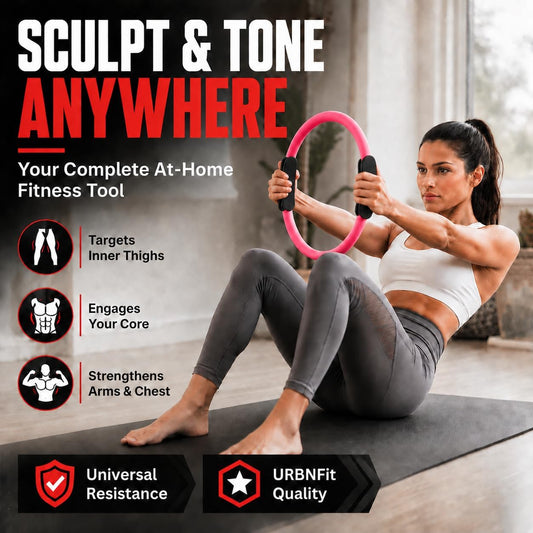 URBNFit Pilates Circle - 12 Inch Magic Circle Pilates Ring