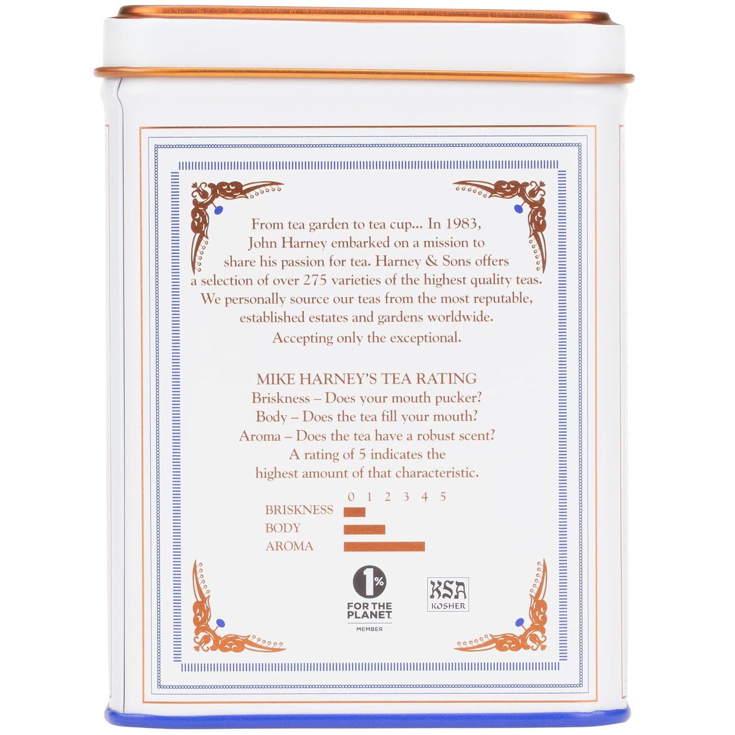 Harney & Sons Paris Black Tea, 20 Sachets in Tin