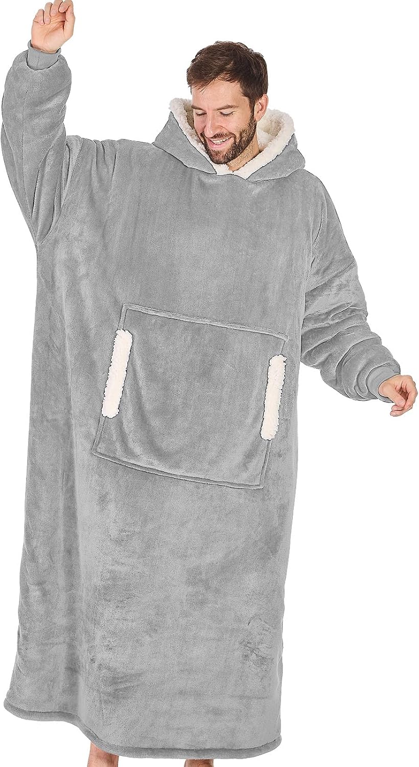yescool Wearable Blanket Hoodie as Christmas Birthday Gifts for Women Mom - Colors B
