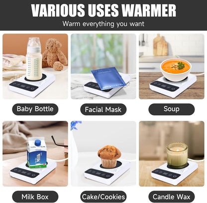 Mug Warmer - Electric Coffee Mug Warmer for Desk with Temperature Display