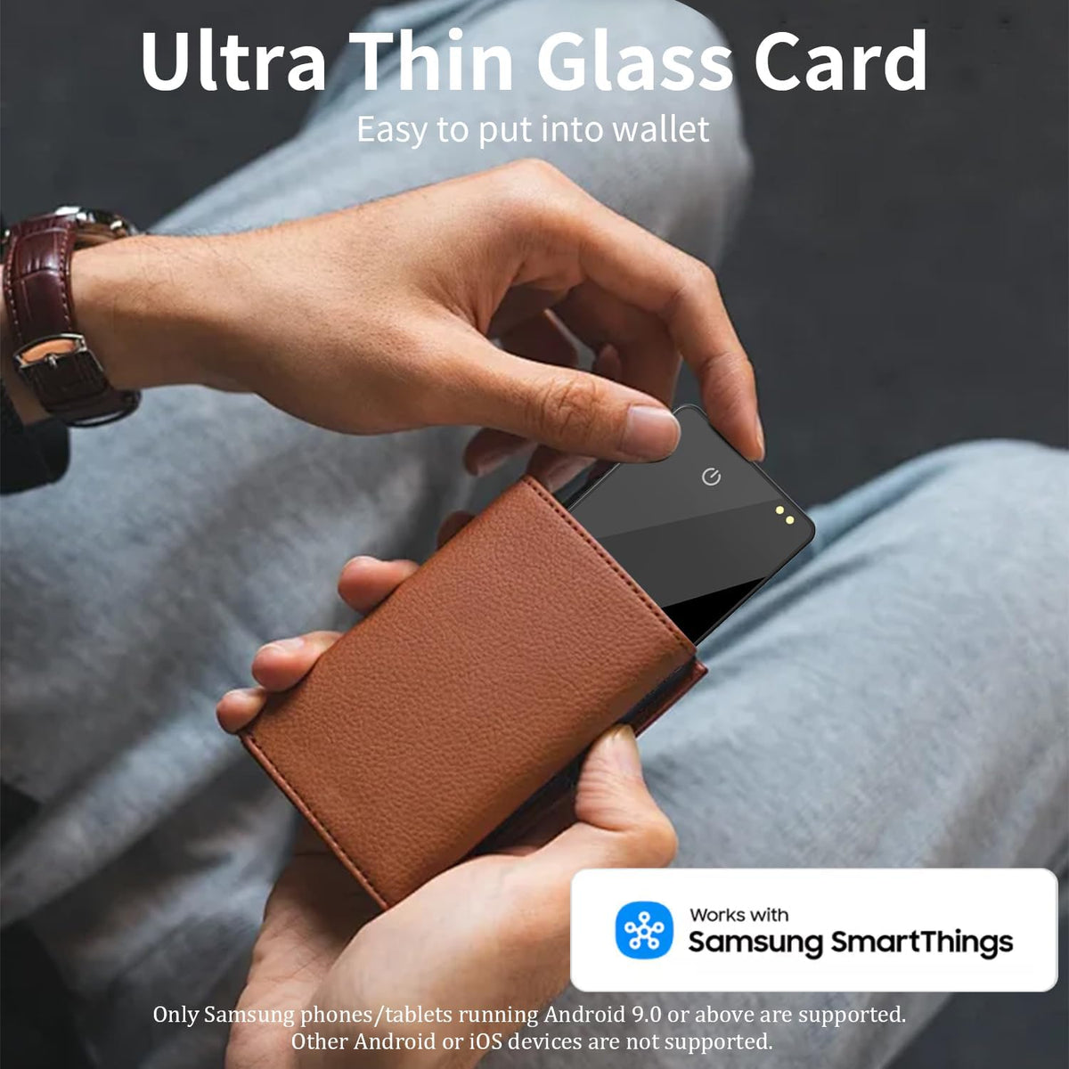 Wallet Tracker Card, Only for Samsung SmartThings