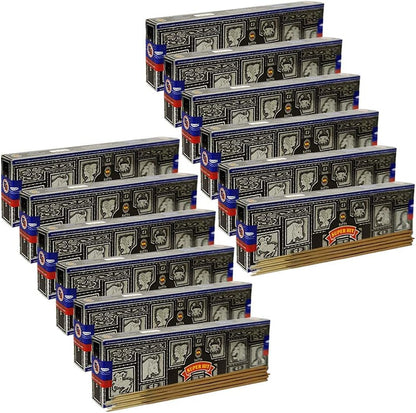 TRUMIRI Incense Stick Holder Bundle with Satya Sai Baba Nagchampa 250g Bulk Incense Sticks Nag Champa Agarbatti - Pack of 1 (Approx 250 Insence-Sticks)
