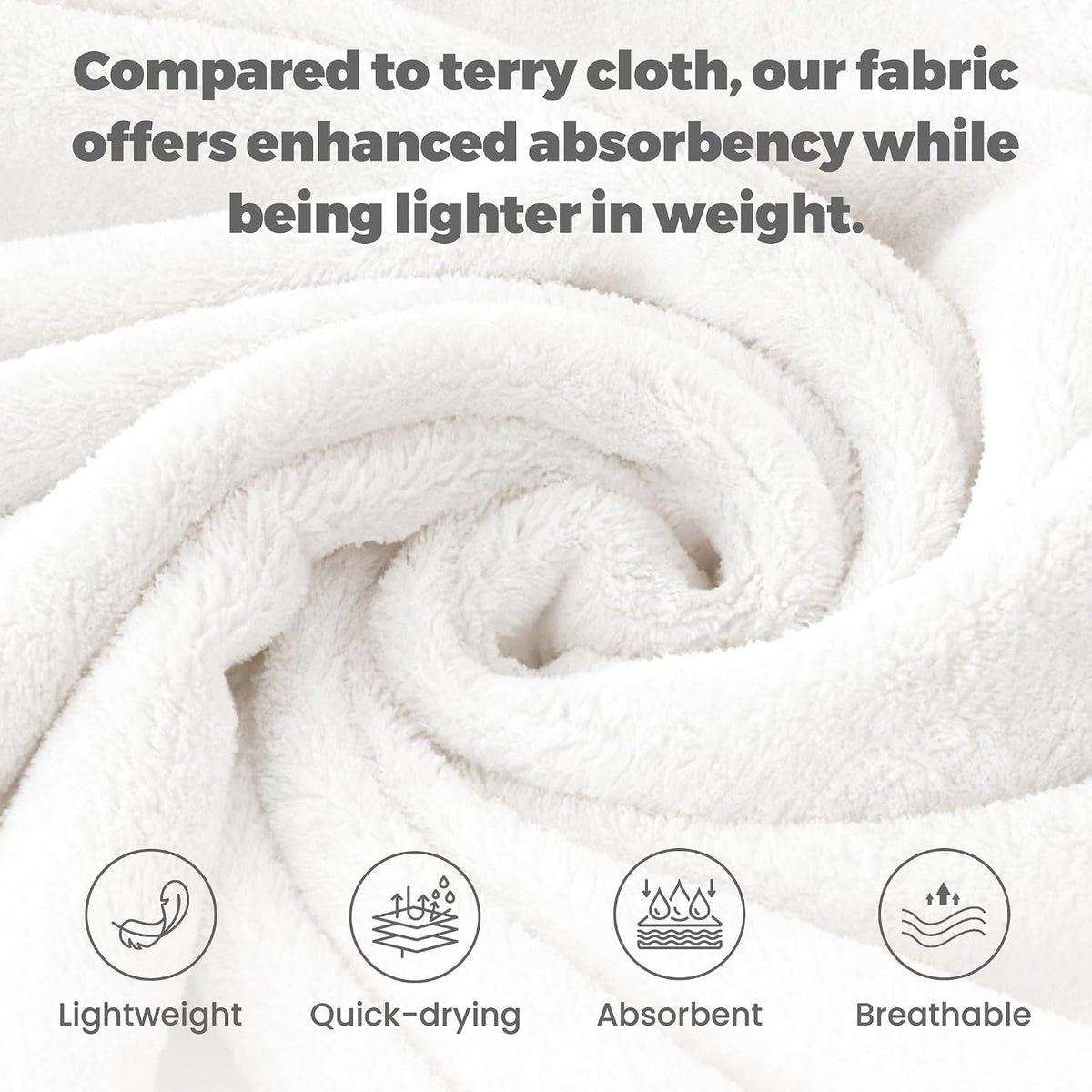 PJGGZ Towel Robe for Women – Soft Absorbent Kimono Bathrobe, Quick-Dry Spa Shower & Hotel Use