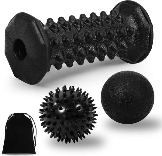 Foot Massager Roller Set for Plantar Fasciitis, Arch and Heel Pain Relief