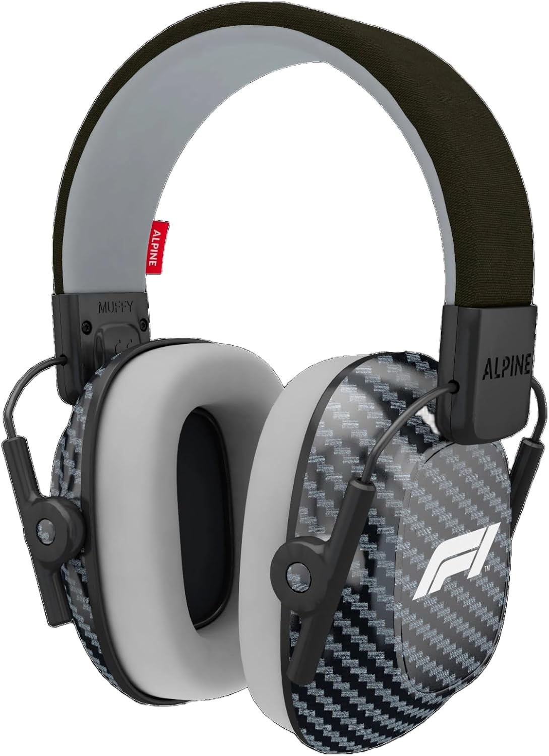 Alpine Muffy Kids - Hearing Protection - CE & ANSI Certified - Adjustable for Ages 3-16 years - Noise Cancelling Headphones - 25dB Sound Reduction Ideal for Protection and Concentration Aid – Black