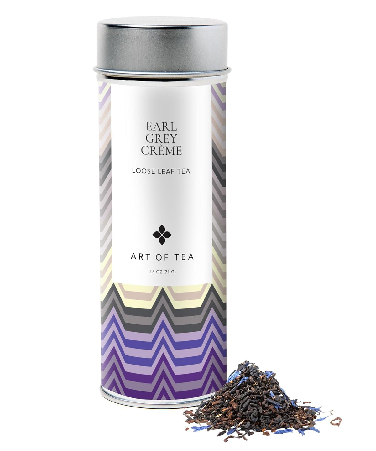 Art of Tea Organic French Lemon Ginger 1.5oz Loose Leaf Tea Tin, Caffeine Free Herbal Tea, Organic Rooibos & Lemongrass Ginger Tea, Premium Loose Leaf Herbal Tea for Relaxation & Digestion