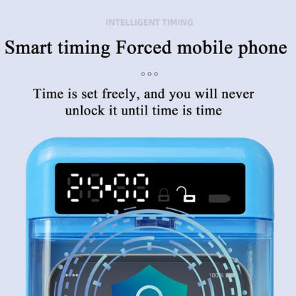 Phone Lock Box with Timer Portable Transparent Timer Lock Box