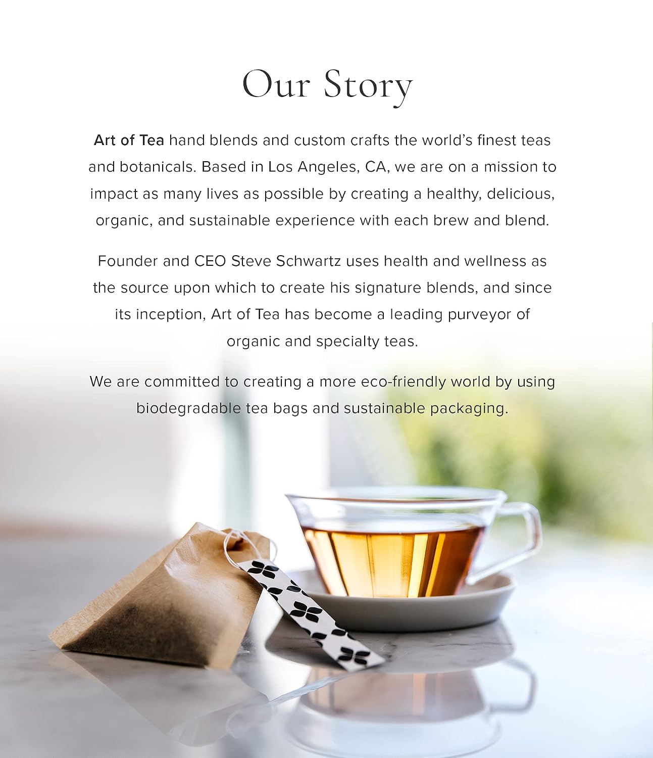 Art of Tea Organic French Lemon Ginger 1.5oz Loose Leaf Tea Tin, Caffeine Free Herbal Tea, Organic Rooibos & Lemongrass Ginger Tea, Premium Loose Leaf Herbal Tea for Relaxation & Digestion