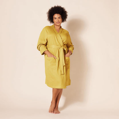 Amazon Essentials Women's Lightweight Waffle Full-Length Bath Robe (Available in Plus Size)