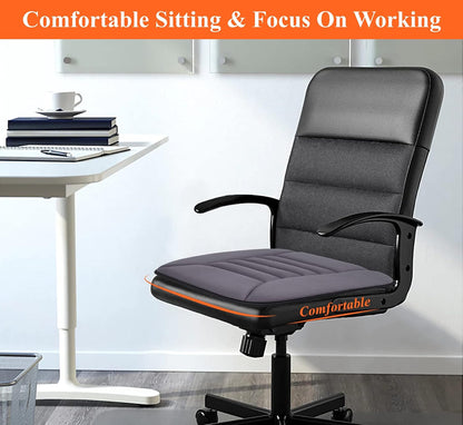 kingphenix Memory Foam Car Seat Cushion for Driver and Office Chair Comfort