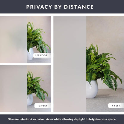 Blackout Light Effects Window Privacy Film by Artscape - Light Blocking Blackout Film, Static Cling, Full Coverage Privacy, Light Control, Helps Create a Calm, Focused Space - 17.72 x 72 Inch