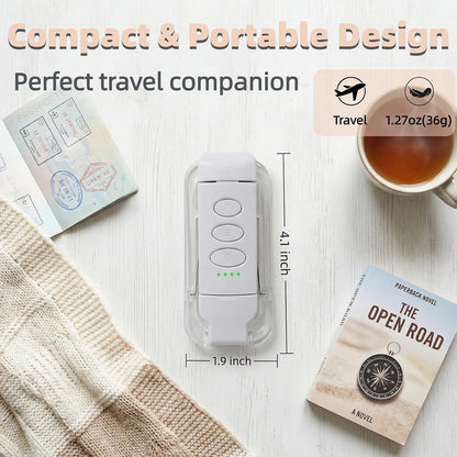 USB Rechargeable Book Light, Portable Clip-on LED Reading Light, Reading Lights for Books in Bed with 3 Amber Colors & 5 Brightness Dimmable, Compact & Long Lasting, Perfect for Book Lovers (Pink)