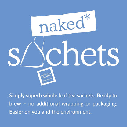 Two Leaves and a Bud Organic Earl Grey Naked Tea Sachets, 50 Ct (Pack of 1)