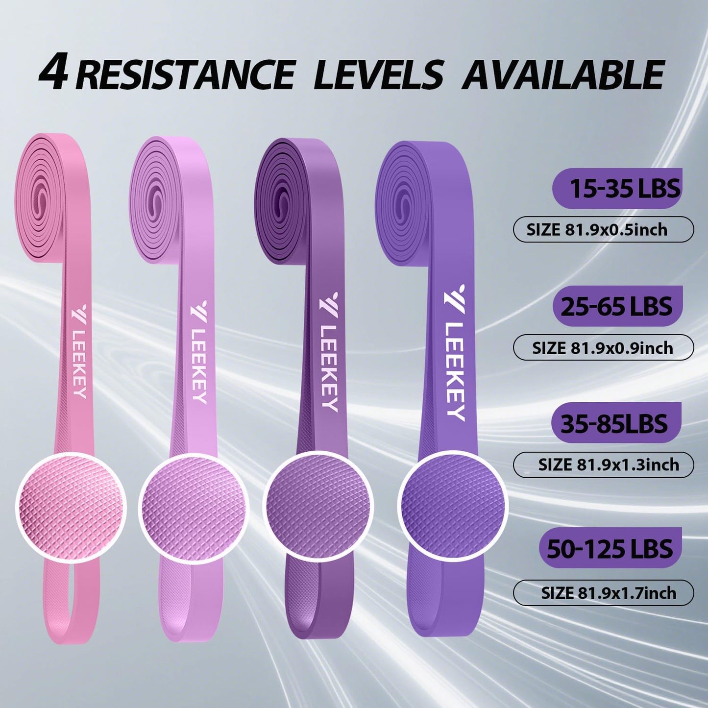 Resistance Bands for Pull Up Assist, Stretch Bands & Exercise Workout Set