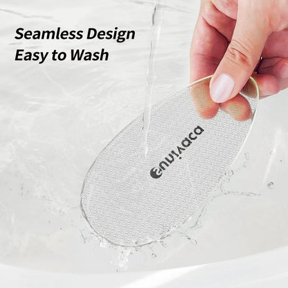 Glass Foot File Callus Remover for Feet, Heel Scraper, Pumice Stone, Diabetic Feet Scrubber Dead Skin Remover for Feet Professional Pedicure Tools | Diabetic Foot Scrubber | Nano-Glass | Safe, Effective Yet Gentle | Seamless ,Hygienic, Durable
