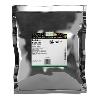 FRONTIER HERB TEA LSE EARL GREY ORG CFT 16 OZ