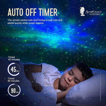 Star Projector Galaxy Night Light - Astronaut Space Projector, Starry Nebula Ceiling LED Lamp with Timer and Remote, Kids Room Decor Aesthetic, for Christmas & Birthdays