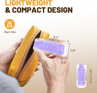 Book Reading Light Rechargeable Clip on Book Lamp with 3 Color Temperatures