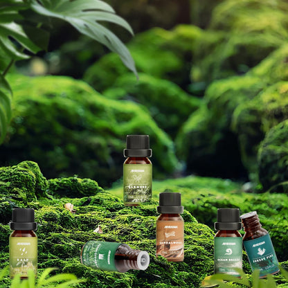 ARVIDSSON Floral Essential Oils Set, Natural Flower Essential Oil Gift for Women - Rose, Gardenia, Cherry Blossom, Honeysuckle, Lilac, Blue Lotus, Scented Oil for Diffuser, Valentines Day Gift for Her
