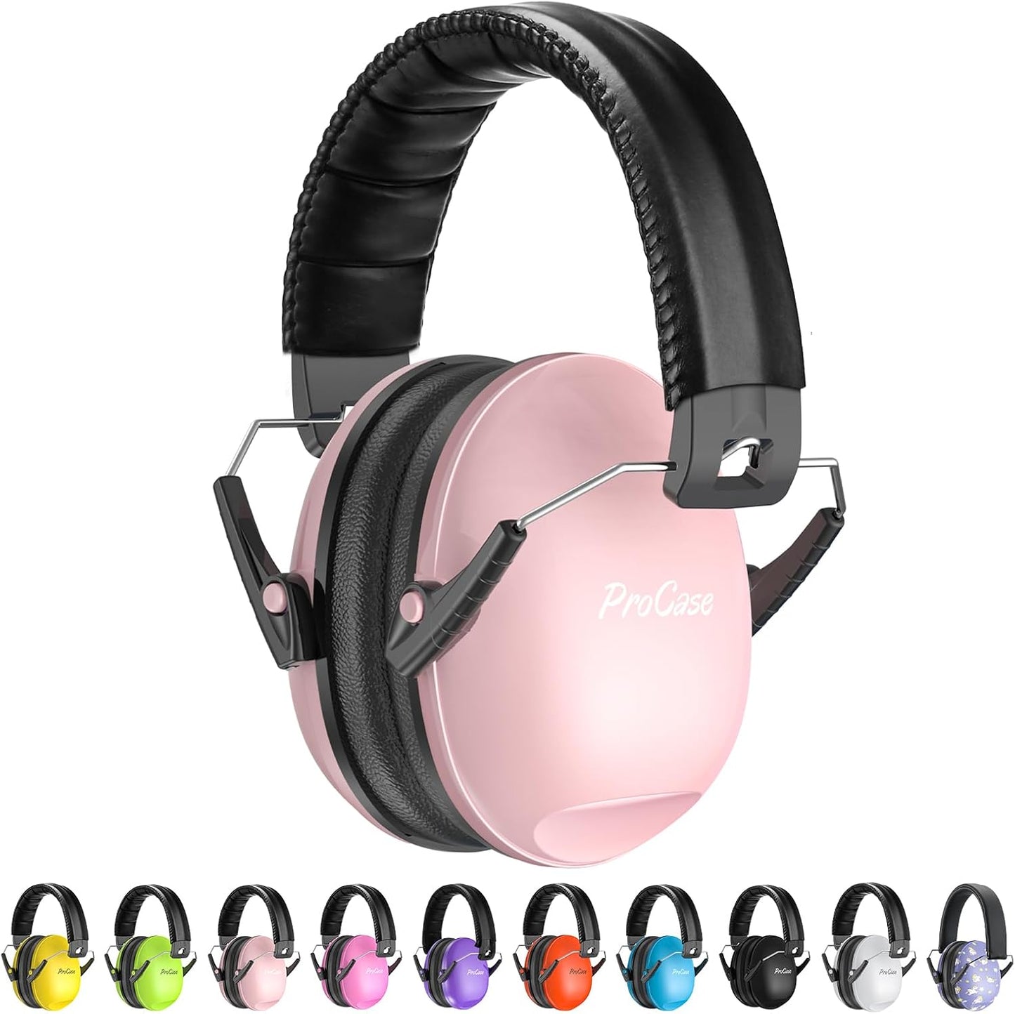 ProCase Noise Cancelling Headphones for Kids Toddler, SNR 27dB Noise Reduction Ear Muffs, Hearing Protection for Monster Jam, Concerts, Fireworks, Shooting, Air Show, Autism Sensory Needs -Blue