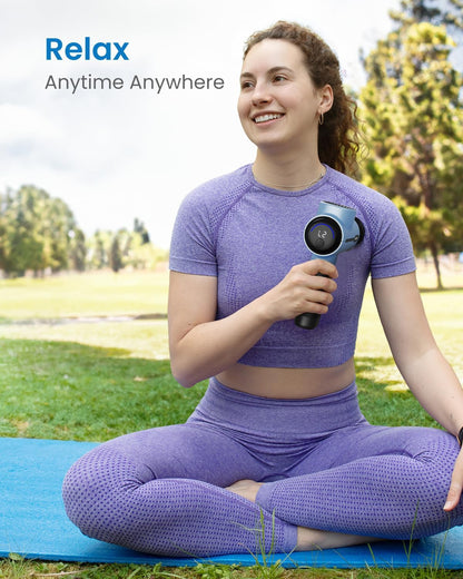 RENPHO Active+ Massage Gun, App-Controlled Guided Courses, Bluetooth