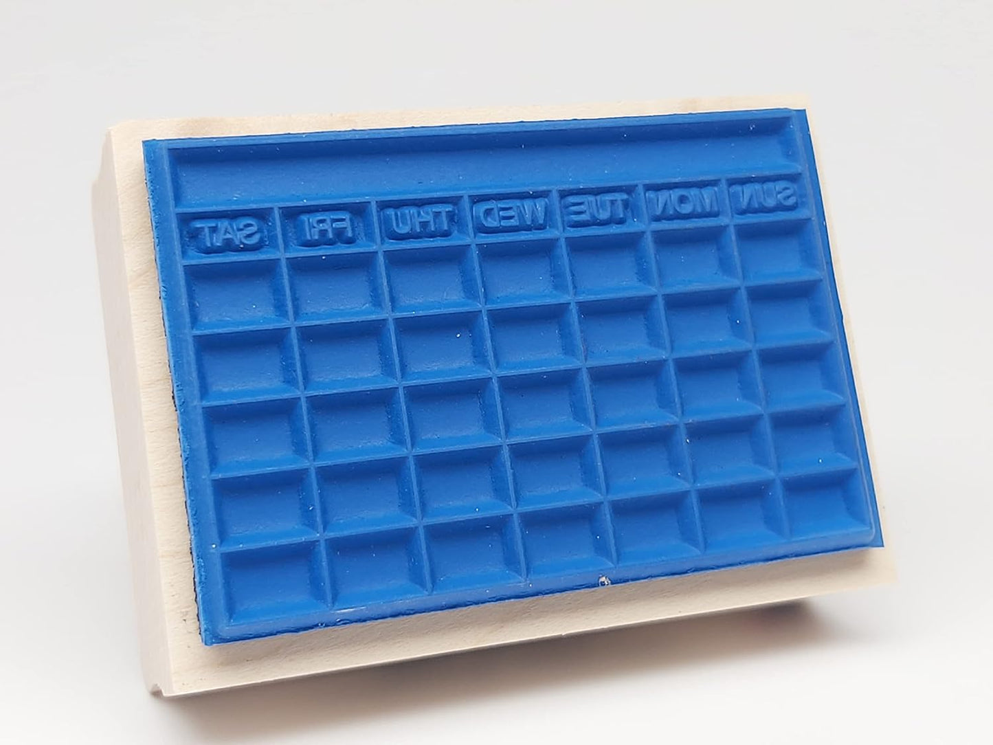 Stamps by Impression Journal, Habit Tracker, Calendar Rubber Stamp 2.25" x 2.75" 6 Row ST 1298