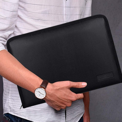 ENGPOW Expanding File Folder,Fireproof 13 Pockets Document Organizer Bag