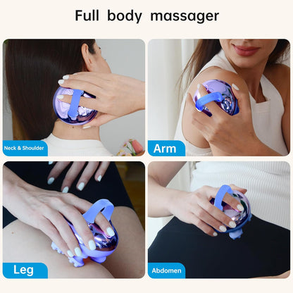 COMFIER Electric Scalp Massager, Waterproof Head Massager with Mutlti-Modes Vibration, Handheld Portable Head Scratcher for Hair Growth, Dog Cat Massager for Deep Clean and Stress Relax