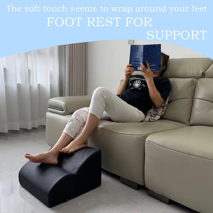 Foot Rest for Under Desk at Work.Multifunctional 3-Tier Foot Stool,with Washable Footrest.for Under Desk,Office Chair Gaming Chair & Sofa,Leg Elevation Pillow,Supports Posture -Dark Grey