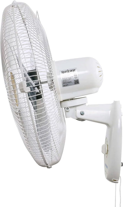 Hurricane Classic 6 Inch Clip Fan, 2 Speed Portable Desk Table Fan with Tilt, White