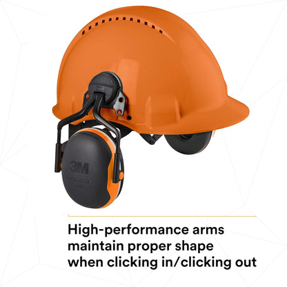 3M PELTOR Hearing Protection Earmuffs, X4 Series Noise Protection, Construction, Manufacturing, Assembly, Sanding