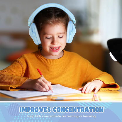 ProCase Kids Noise Cancelling Headphones, Kids Ear Protection Monster Jam Truck, Fireworks Hearing Protection Noise Reduction, Noise Canceling Earmuffs for Sensory Autism Toddler Children -Red