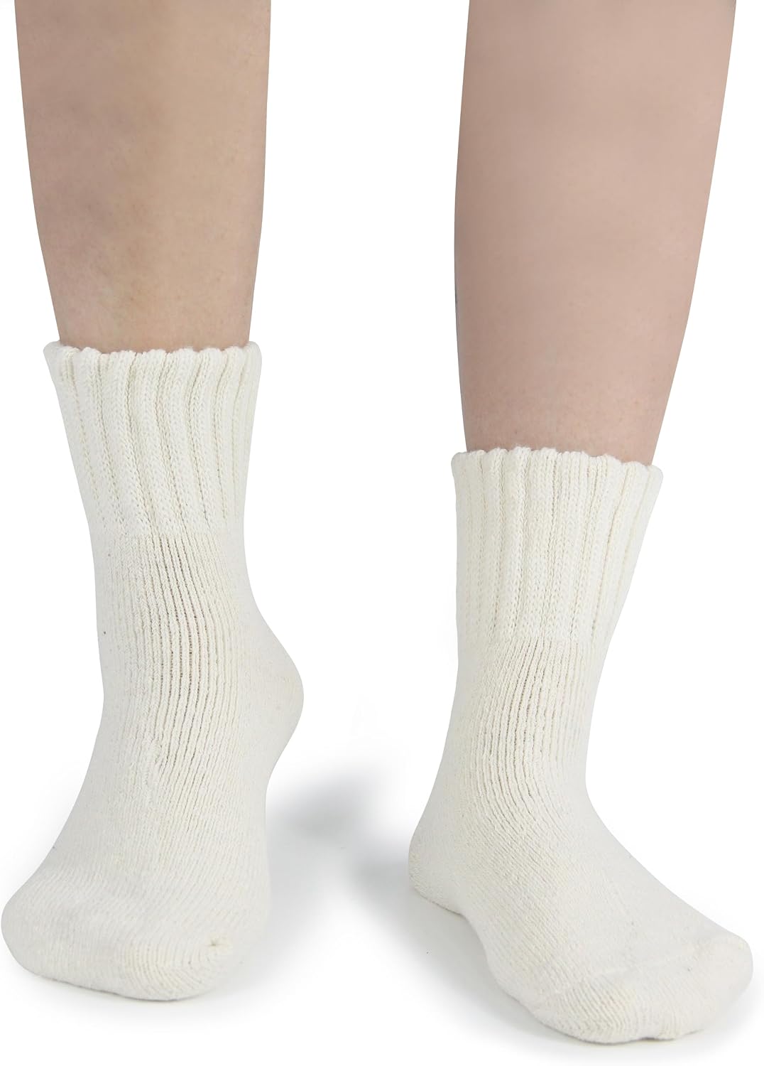 BenSorts Women's Winter Boots Socks Thick Warm Cozy Crew Socks Solid Color Gifts