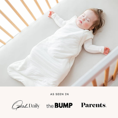 KYTE BABY Sleep Bag 1.0 TOG, Rayon Made From Bamboo Wearable Blanket, Dual Zipper For Infants And Toddlers Nursery Essentials