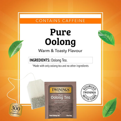 Twinings of London Pure Oolong Tea Bags, 20 Count (Pack of 6)
