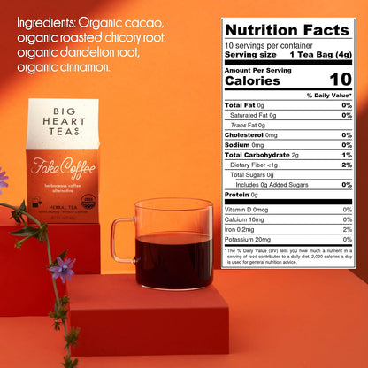 Fake Coffee, 10 ct teabags